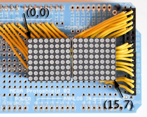 Led Matrix Routing Single Layer A Tale of Two (three) Pongs – code, circuits, & construction